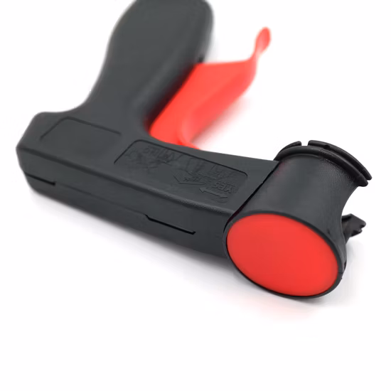 Pode arma spray aerossol pode lidar com pulverizador de tinta pode lidar com estilo automático arma aperto gatilho aerossol ferramenta